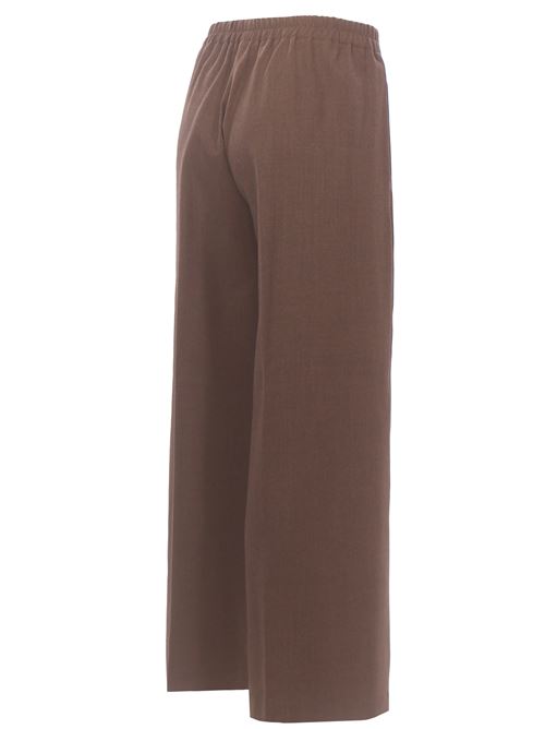 wide leg virgin wool pants VIA MASINI 80 | A26M998MA104